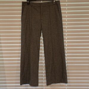 Banana Republic Gray Wide Leg Pants with Hook and Eye Closure [Size: 14]